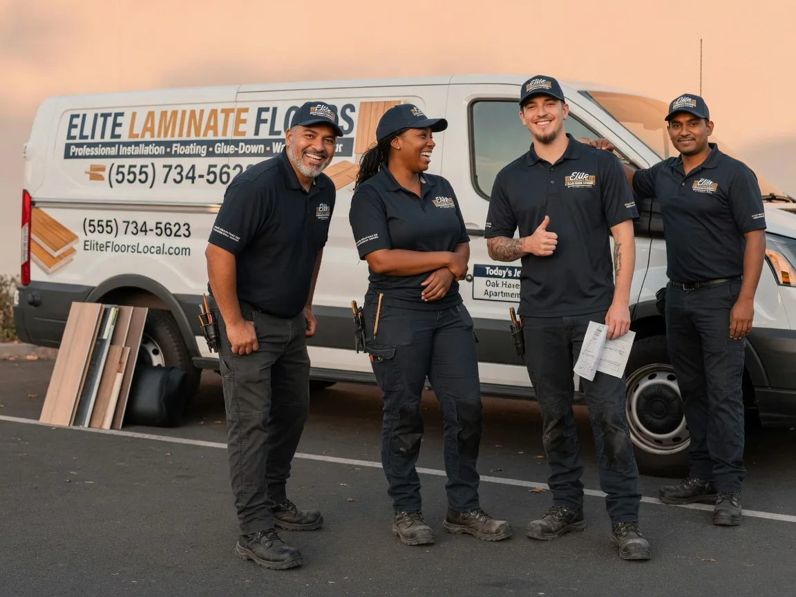 Laminate flooring installation company in Yettem, CA